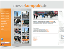 Tablet Screenshot of messekompakt.de
